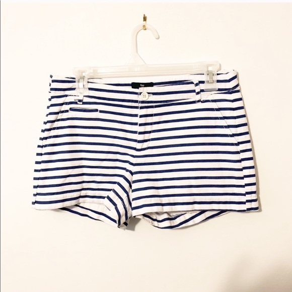 GAP Pants - GAP • blue and white striped shorts size 2